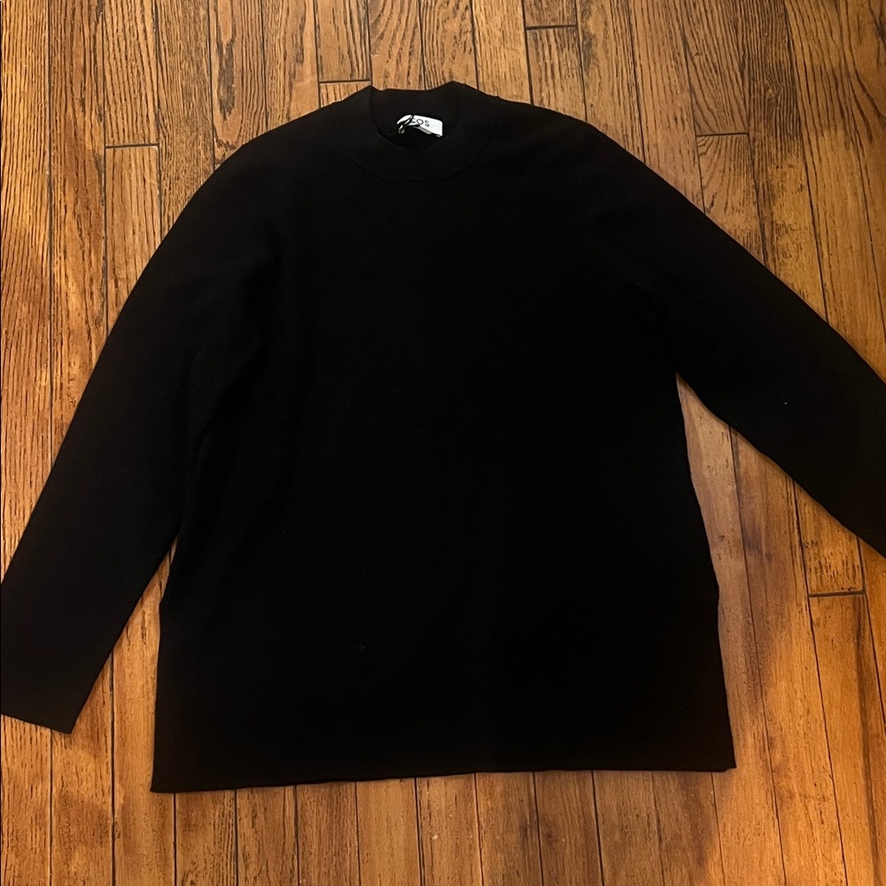 COS Women's Black Tunic Top